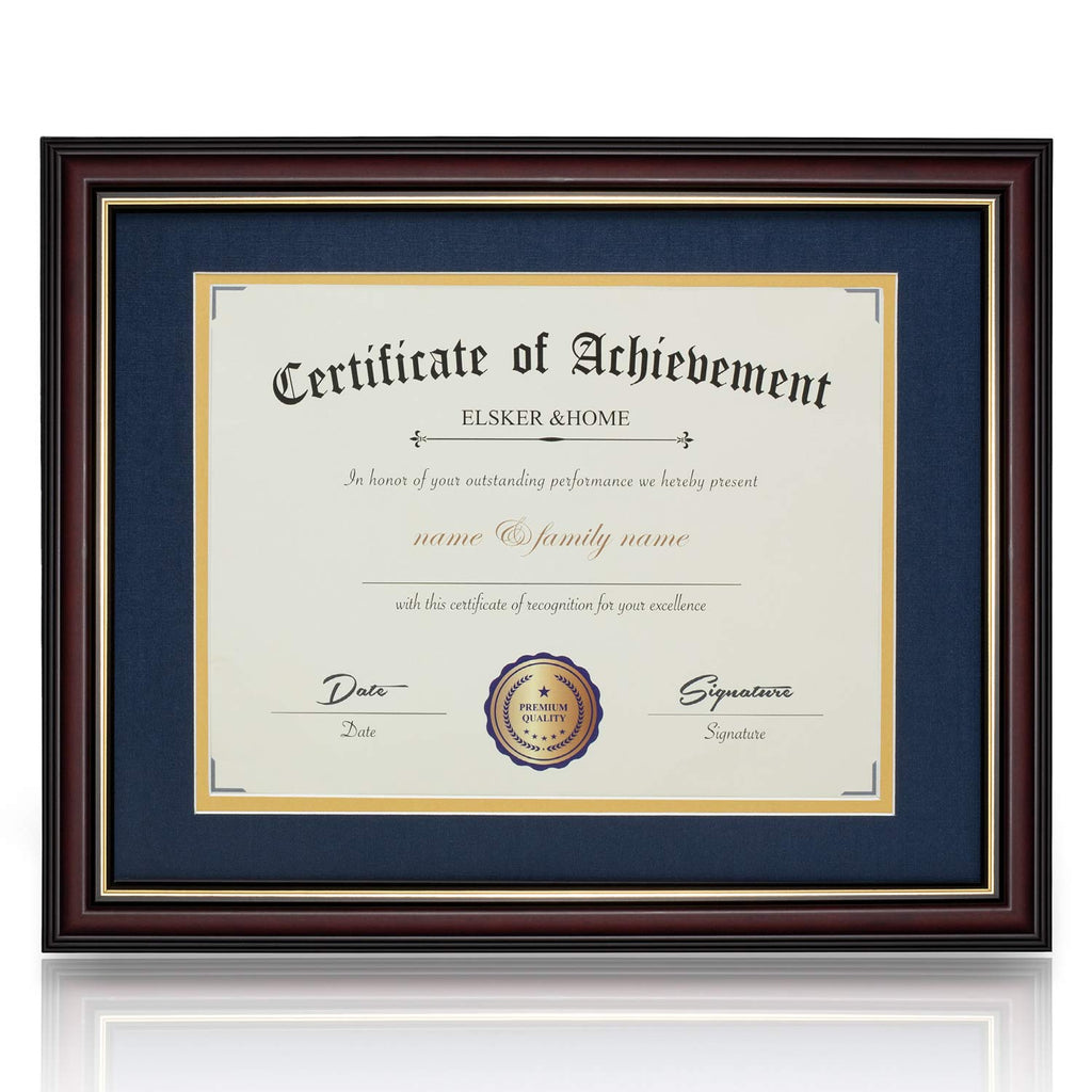 Dolman 9Nexora Wood-Grain Certificate Frame material detail photo