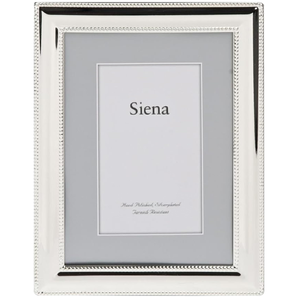 Patterned Oval Picture Frame - Olive