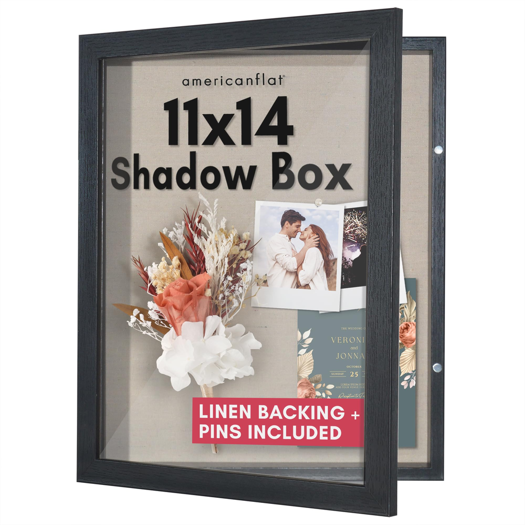 Outdoor Shadow Box Frame - White