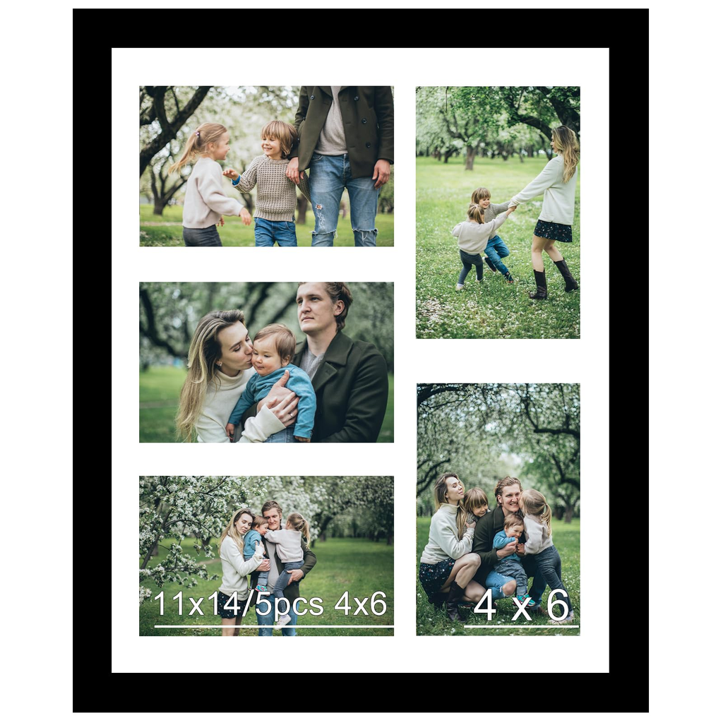 Soft Collage Frame - Charcoal