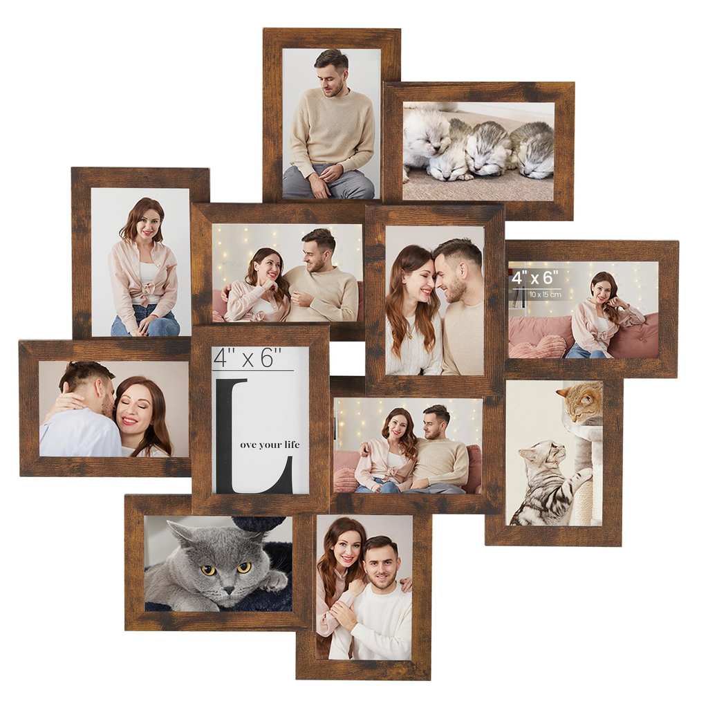 Soft Collage Frame - Olive