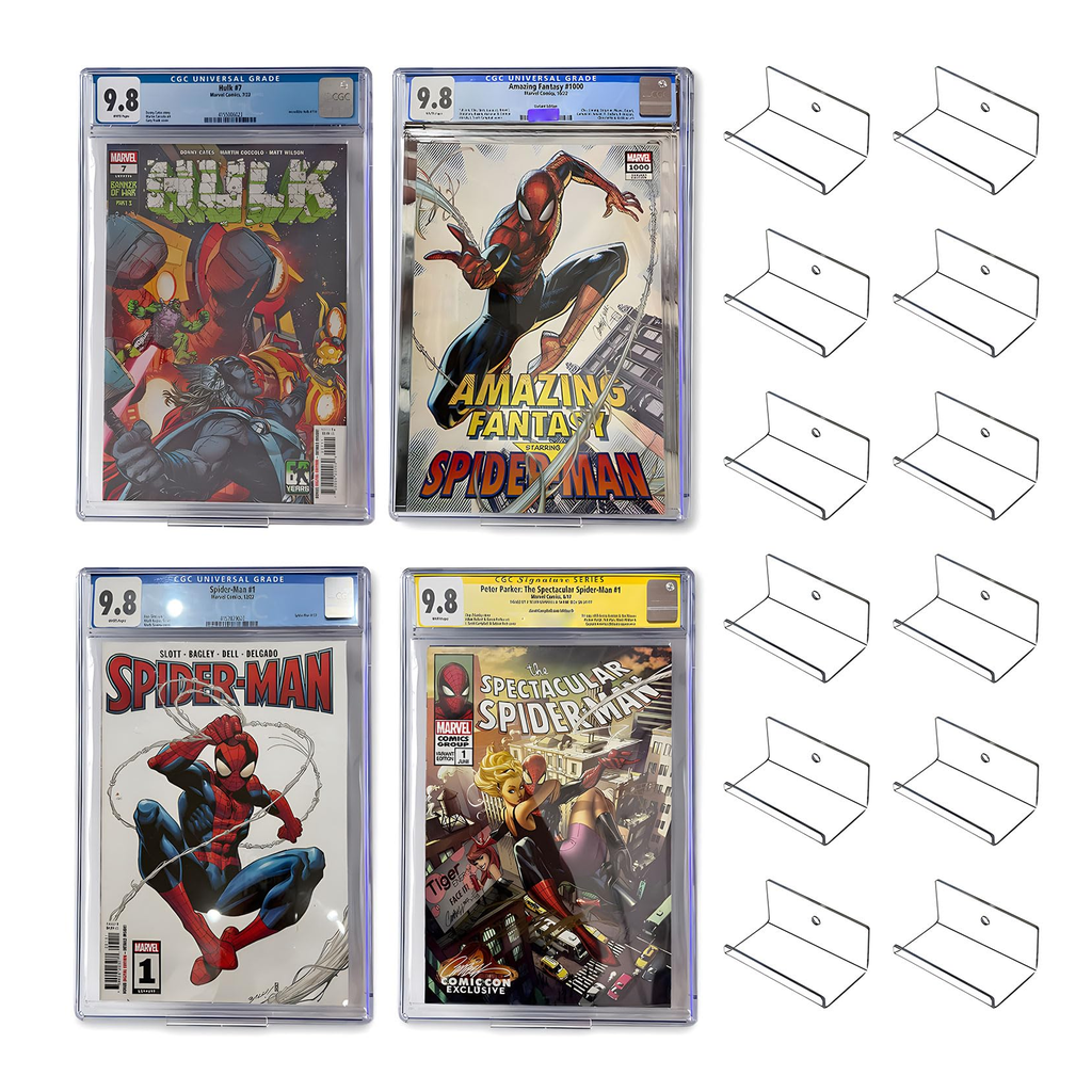 Comic Book Display Frame Gold Tone product photo