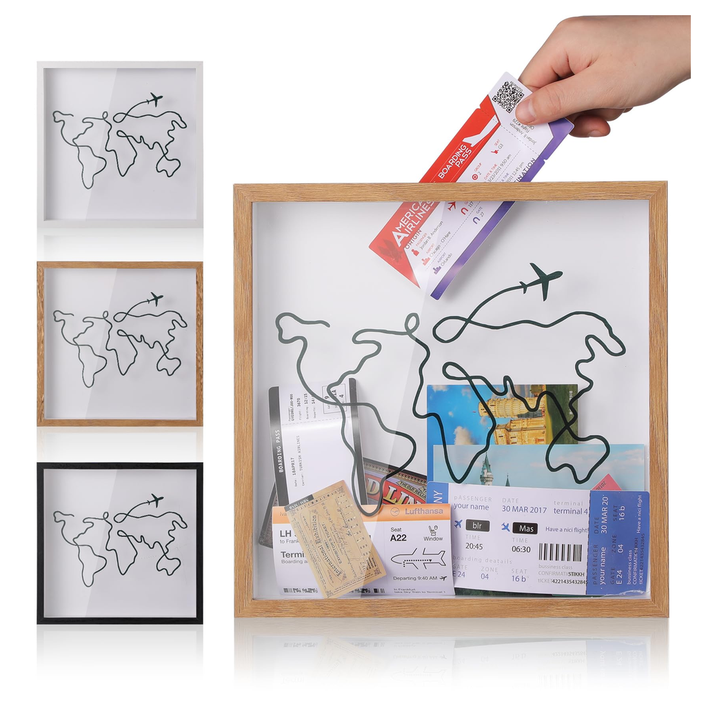 Ticket Stub Display Frame Gold Tone product photo