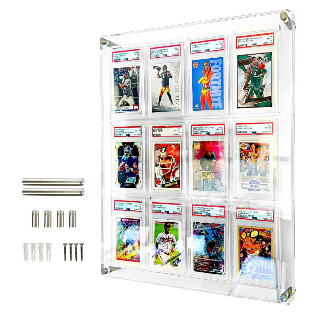 Sports Card Display Frame Natural Wood product photo