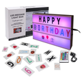 Lightbox Cinema Letter Frame Black product photo